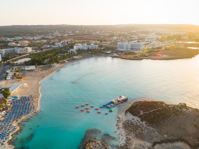 Фото «пляж нисси бич» из фотогалереи «Майский Кипр г.» Кипр , Айя-Напа / Айия-Напа #