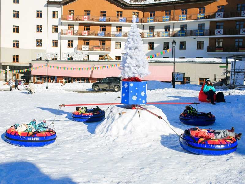 Красная Поляна — самый фешенебельный горнолыжный курорт России