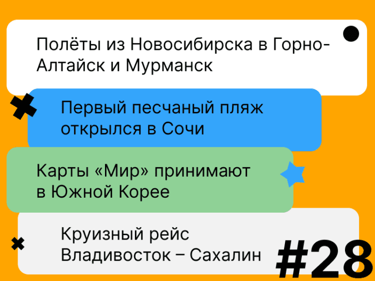 Дайджест новостей туризма на 18 июля 2022 года